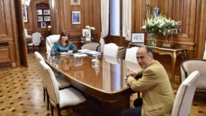 Encuentro entre Gortari y Cristina Fernández de Kirchner