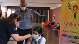 Comenzaron las vacunaciones en las escuelas