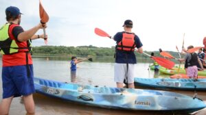 Capacitación en seguridad acuática e iniciación al canotaje en Puerto Rico