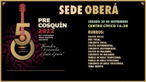 Oberá brillará con el Pre Cosquín 2022