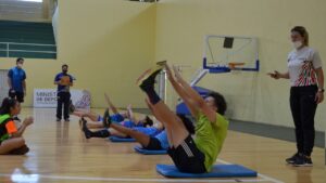 El Ministerio de Deportes realizó un encuentro de mini-atletismo y evaluaciones deportivas en Oberá