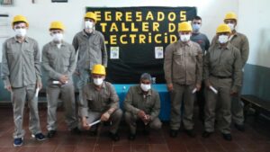 Internos de la UP II de Oberá culminaron con éxito   taller  de electricidad