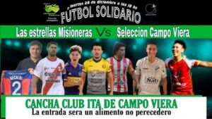 Partido Solidario en Campo Viera con las Estrellas Misioneras