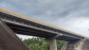 Se habilitó el paso del puente sobre el arroyo Cuña Pirú