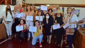 Reconocimiento al primer equipo de hockey obereño