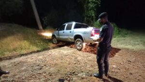 Recuperaron una camioneta robada en Oberá