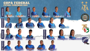 Copa Federal Femenina: Plantel Definitivo de Las Decanas