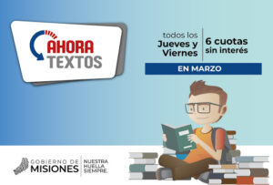 El Gobernador anunció la vigencia del programa Ahora Escolar y Textos