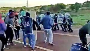 Campo Viera: Piqueteros generaron disturbios en la Ruta 14