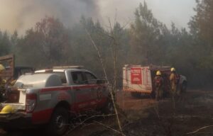 El trabajo de Bomberos en el departamento Oberá