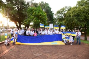 Oberá en oración por la paz entre Rusia y Ucrania