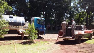 El EPRAC colabora en Oberá por la falta de agua