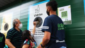 Oberá: El nuevo “Eco Punto” funciona en Plaza Malvinas