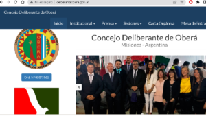 Hackearon la página web del Concejo Deliberante obereño