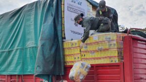 Detectan un cargamento de más de 200 kg de marihuana