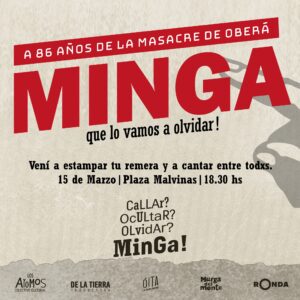 86 años de la Masacre de Oberá, se recordará en la plaza Malvinas