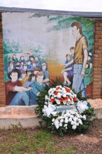 Día de la Memoria: En Los Helechos recordaron a Peczak