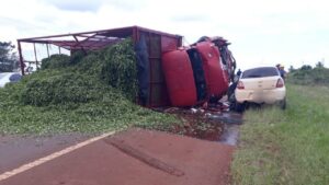 Siniestro vial se cobró la vida de un joven obereño