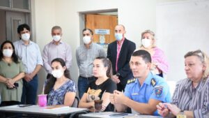 Arce remarcó la importancia de accionar todos juntos frente al consumo de adicciones