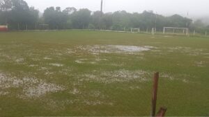 Jornada de fútbol suspendida