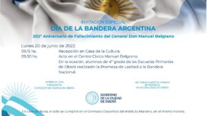 Día de la Bandera Argentina en Oberá
