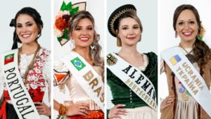Presentaciones de Reinas: Portugal, Brasil, Alemania y Ucrania