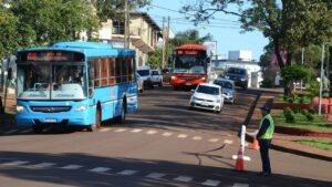 Realizaron prueba de mejora en el tránsito de vehículos en Av. Libertad