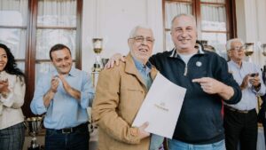 Se reconoció al periodista García Coni con la máxima distinción provincial