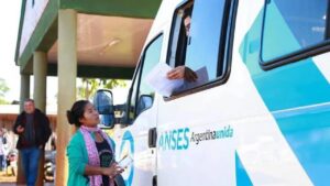 Operativo ANSES y PAMI en Villa Günther