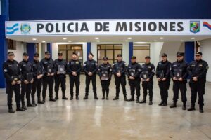 El Gobierno reconoció a la seccional 2ª de San Vicente por su tarea para frenar el contrabando de soja