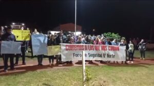 Foros de Seguridad se manifestaron en apoyo a la Policía
