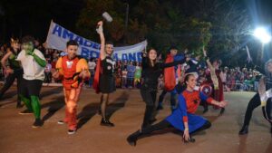 Oberá vivió la Estudiantina 2022