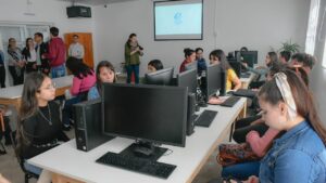 Inauguraron Aula de informática en Oficina de Empleo