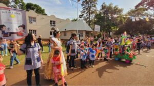 Se realizó el 9° desfile de jardines de infante