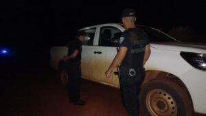 La Policía recuperó una camioneta robada bloqueando las salidas de Oberá