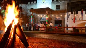 Abren las colectividades en el Navidad en el Parque