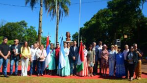 Oberá recordó el natalicio de Andresito y celebró la Bandera de Misiones