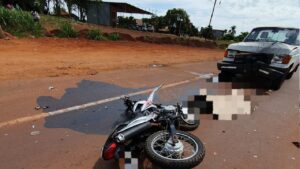 Motociclista falleció en un siniestro vial