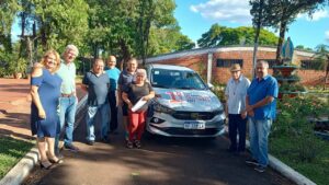 Se entregó el auto del Bono Cristo Rey 2022