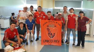 Esta vez los reyes magos se vistieron de Rojo