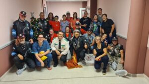 Reyes magos con espíritu motero