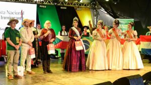 La Fiesta Nacional del Inmigrante dijo presente en la Fenamilho Internacional