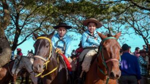 En Fracrán se vive el tradicional Festival del Bagual