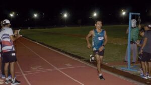 Agustín Da Silva fue el mejor en los 10 metros nocturnos