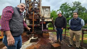 Iniciaron las tareas para la posible recuperación del pozo termal