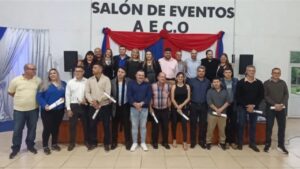 Horacio Barúa asumió en AECO: «Vienen por los gremios»