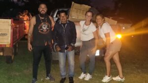 Espíritu Solidario entregó donaciones a una escuela rural y aldeas Mbyá
