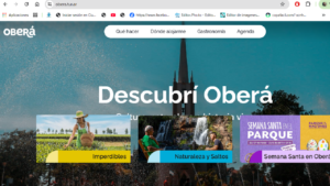 Oberá lanzó su nueva web turística y el «Circuito de Fe»