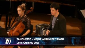 Orgullo obereño: Joaquín Benítez premiado en los Latim Grammy