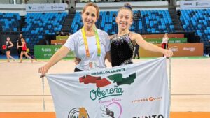 La gimnasta Valeska Bazila clasificó 5a en aro y 7a en maza en el Panamericano de Río de Janeiro